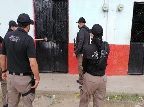 En cateo, FGR asegura a cinco personas, narcótico y un arma de fuego en Chiapas
