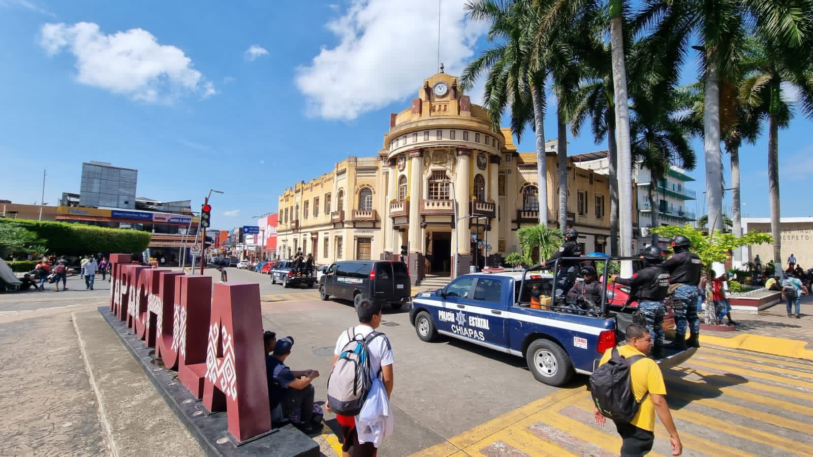 Grupo interinstitucional realiza operativos preventivos y disuasivos en la región Soconusco