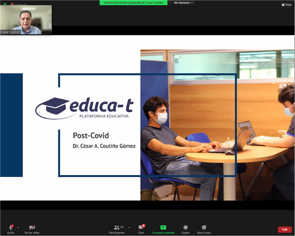 Analizan directivos de la UNACH las condiciones para el retorno a clases presenciales
