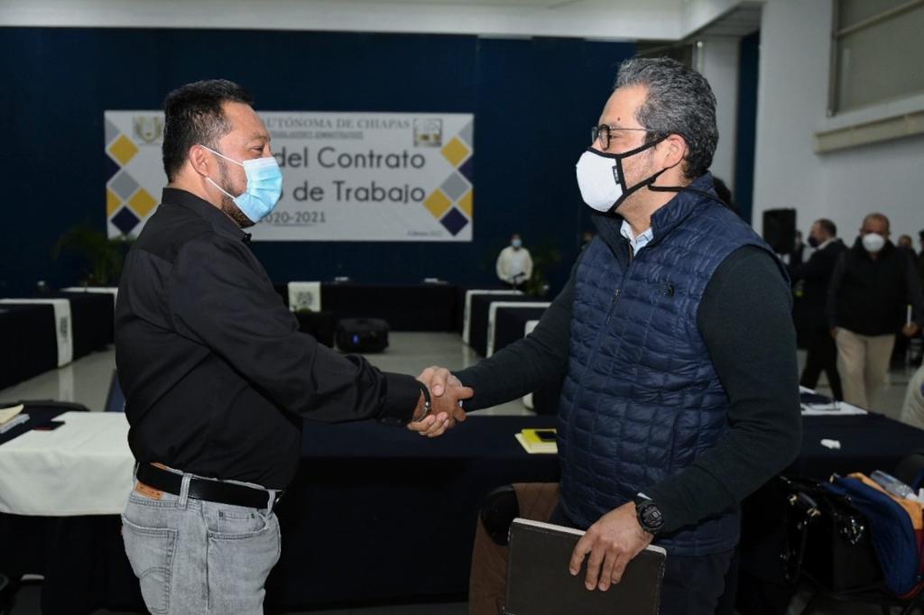 Inician las negociaciones para la firma del Contrato Colectivo de Trabajo en la UNACH