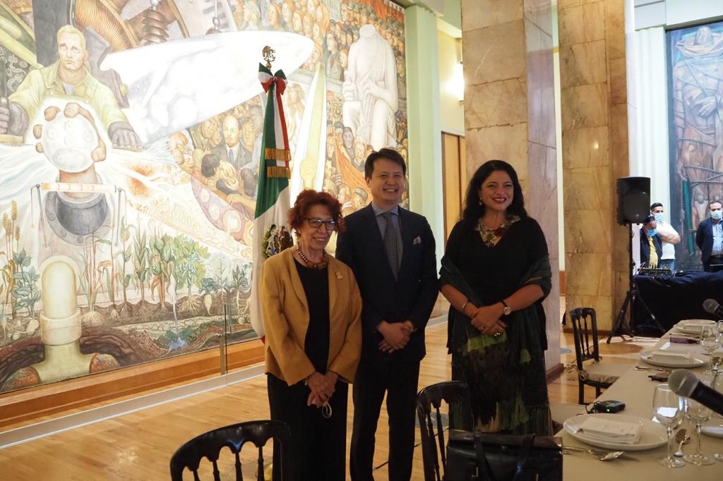 Concluye visita del director general de la Organización Mundial de la Propiedad