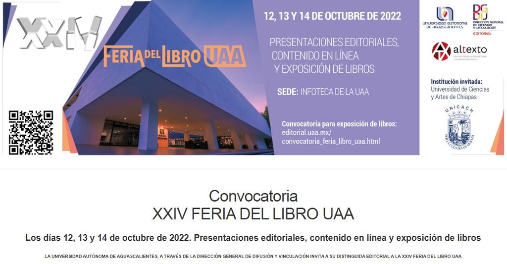 Distinguen a UNICACH en Feria del Libro de la Autónoma de Aguascalientes