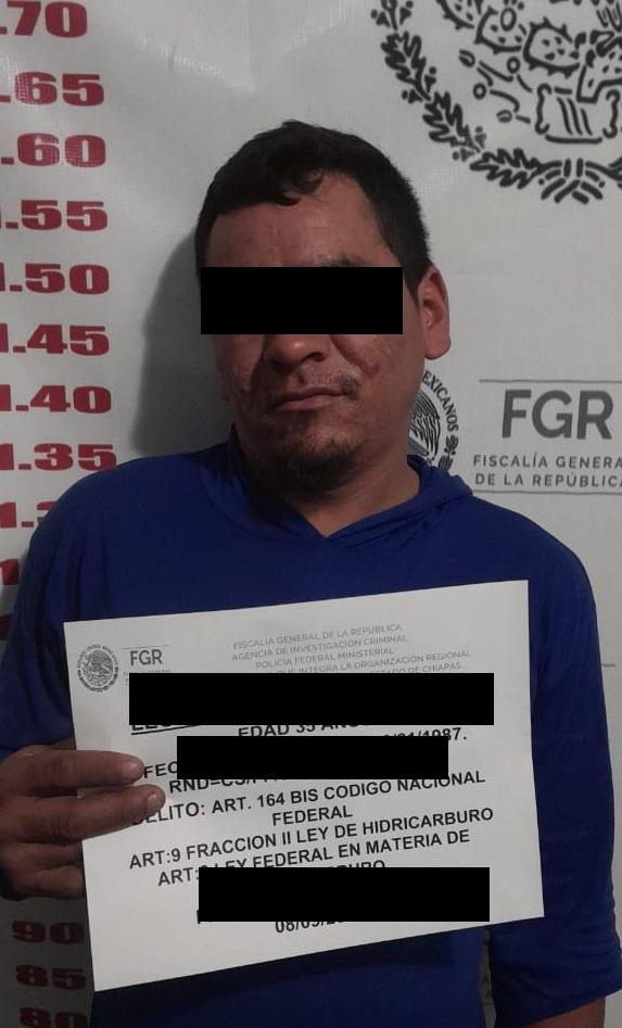  Obtiene FGR vinculación a proceso en contra de tres personas por transporte de hidrocarburo