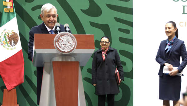 Reconoce lópez obrador resultados de Claudia Sheinbaum en materia de seguridad
