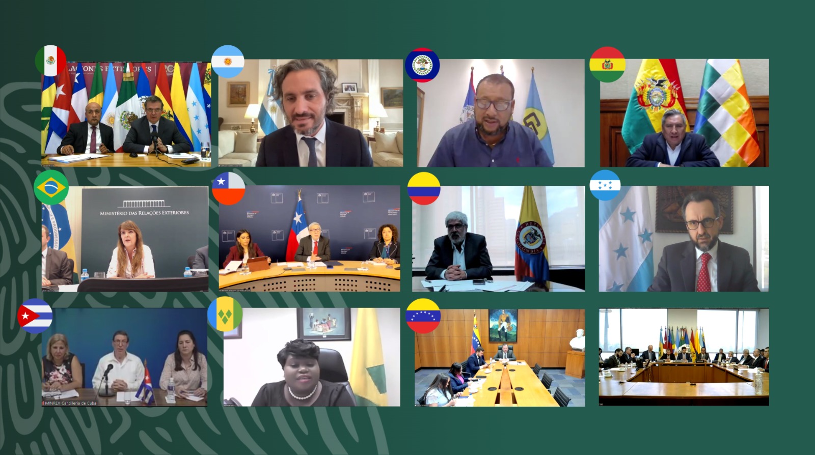 México encabeza reunión ministerial virtual preparatoria a la Cumbre Antiinflacionaria
