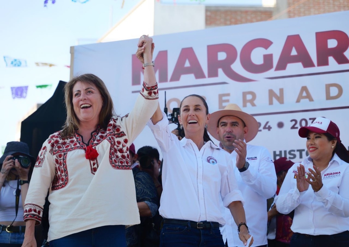 Claudia Sheinbaum apuesta por el rescate de la seguridad y justicia en Morelos