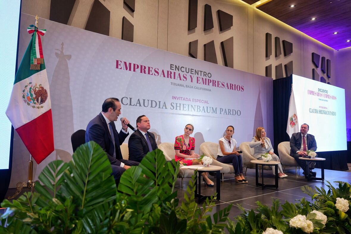 Explotar potencial de inversiones en baja california y conectarla con todo el país, plantea Claudia Sheinbaum ante empresarios de Tijuana