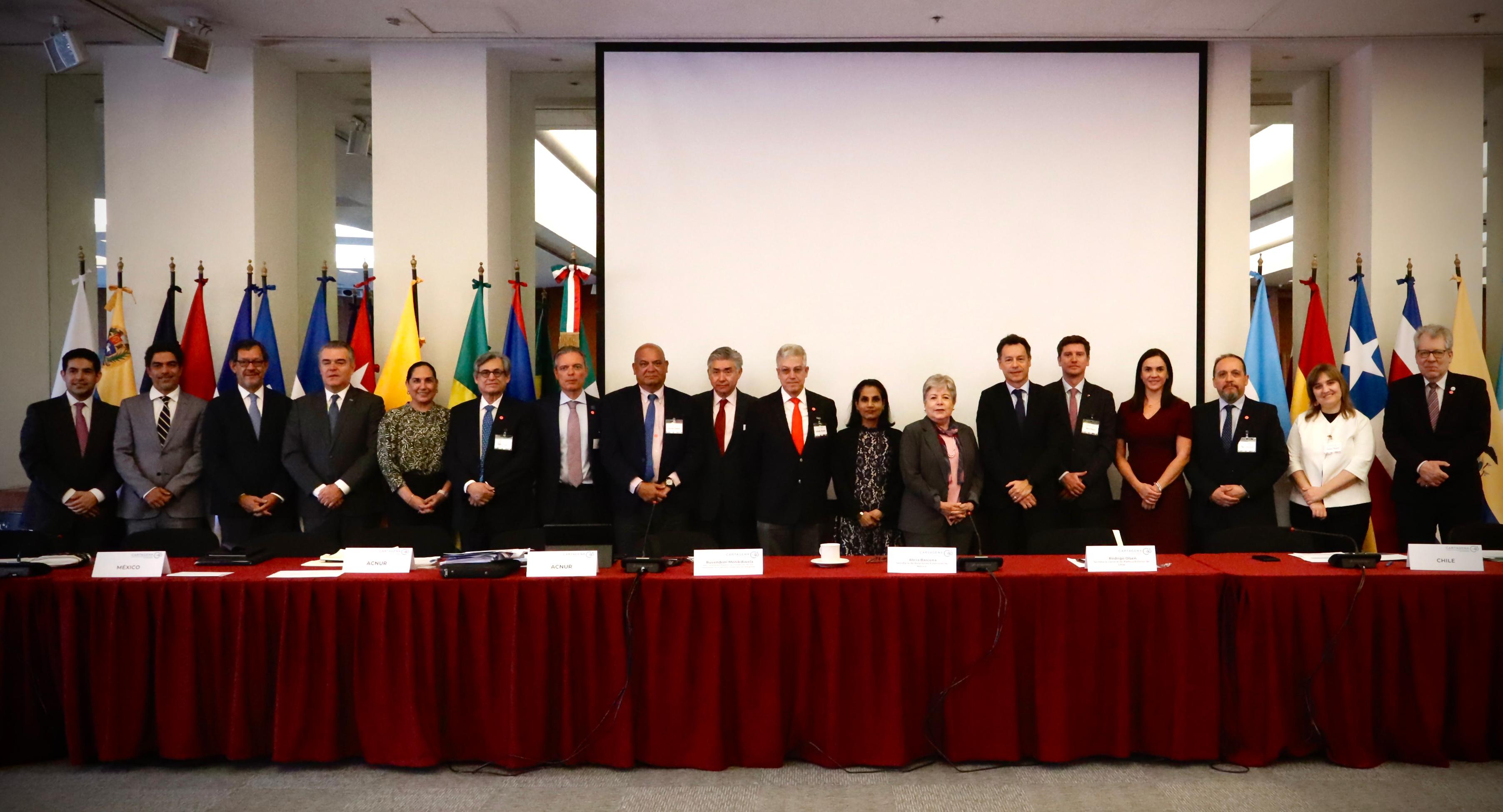 Protección de personas en movilidad humana y apátridas, tema de primera consulta regional del Proceso de Cartagena+40, celebrada en México