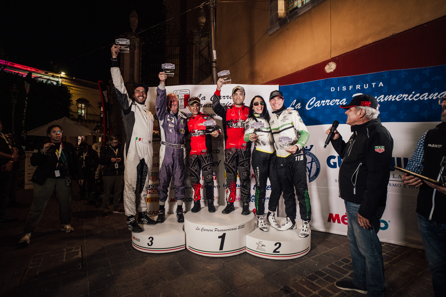Intensa jornada de La Carrera Panamericana en Guanajuato