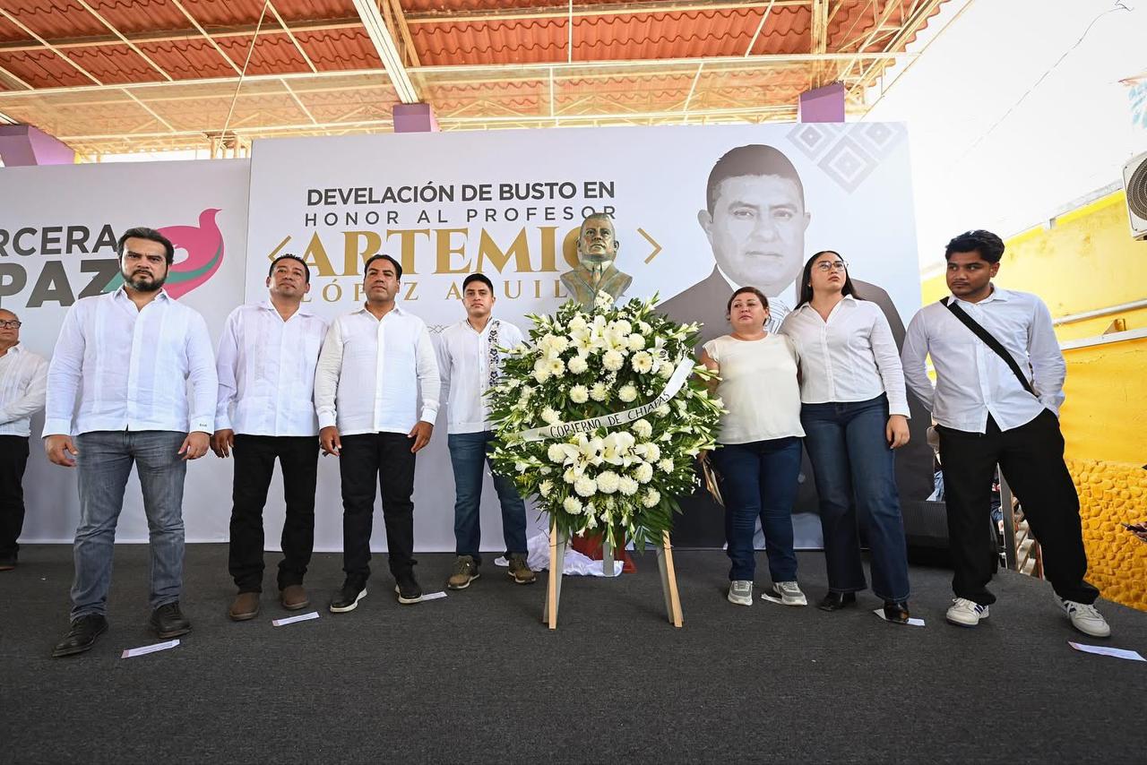 En Chicomuselo, Eduardo Ramírez reafirma su compromiso con la paz, la educación y la justicia 