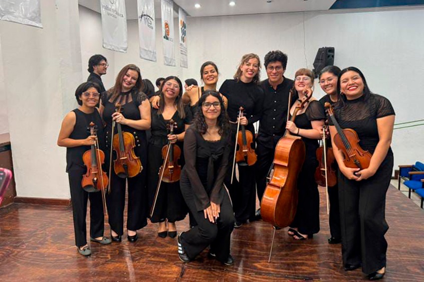 Músicos de la UNICACH destacan en Suiza 