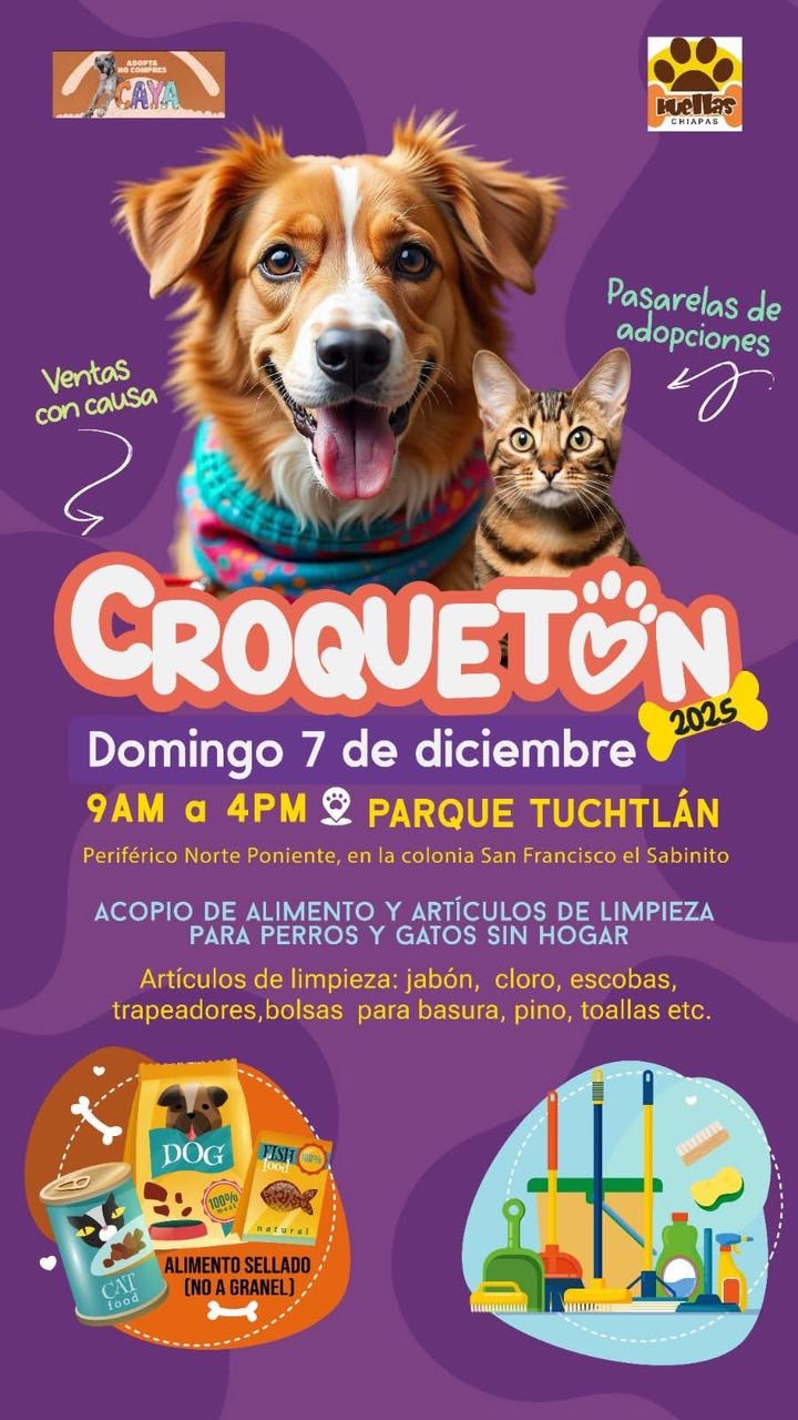 Anuncian Croquetón 2025 en el Parque Tuchtlán