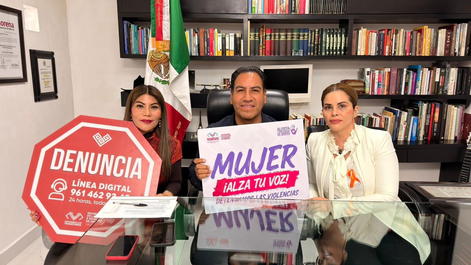 Chiapas se suma al Compromiso Nacional por la Vida, la Felicidad y el Respeto a las Mujeres 