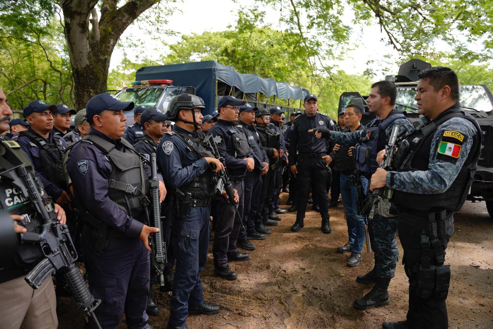 Dan a conocer avances de investigación ante homicidio de cinco policías en Frontera Comalapa  
