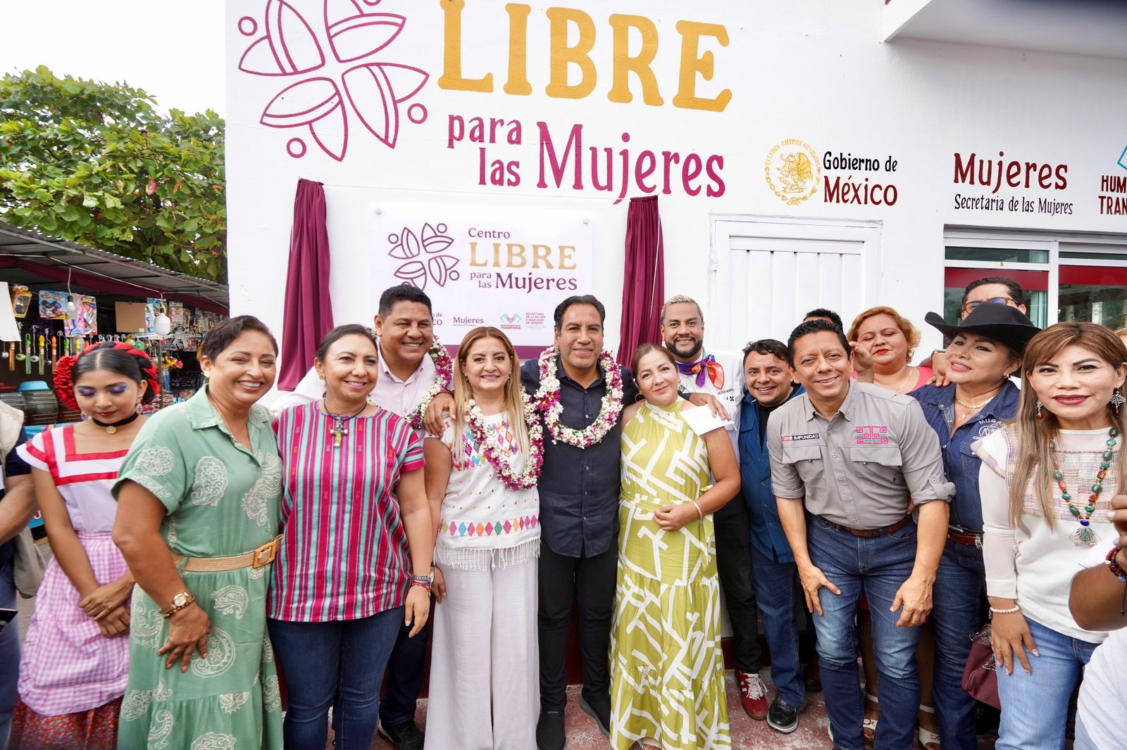 En Mapastepec, Eduardo Ramírez inaugura Centro LIBRE del Programa de Atención Integral para el Bienestar de las Mujeres 