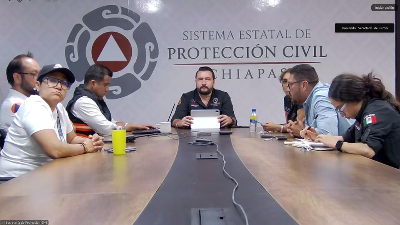 Se esperan lluvias intensas durante el fin de semana en Chiapas 