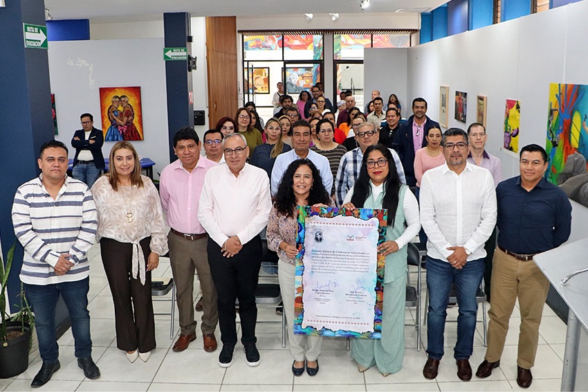 Firman UNICACH e INESA convenio para fortalecer la gestión hídrica en Chiapas 
