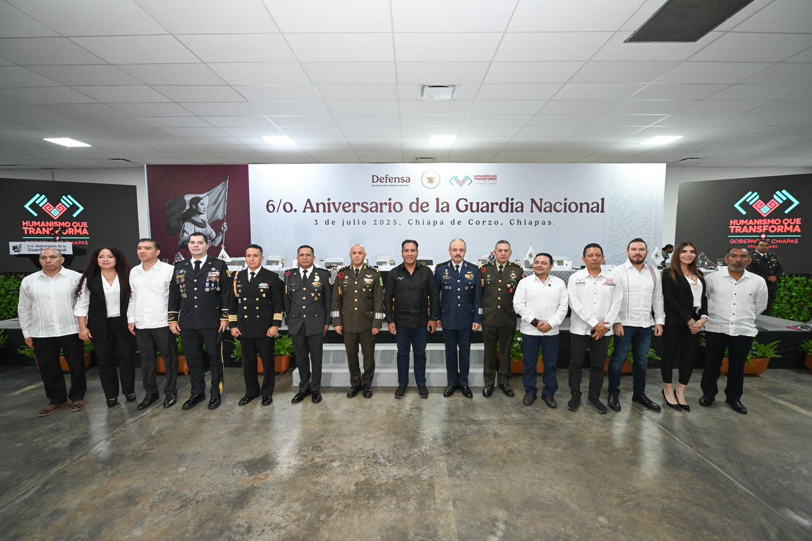 Eduardo Ramírez reconoce labor de la Guardia Nacional en Chiapas, a seis años de su creación 