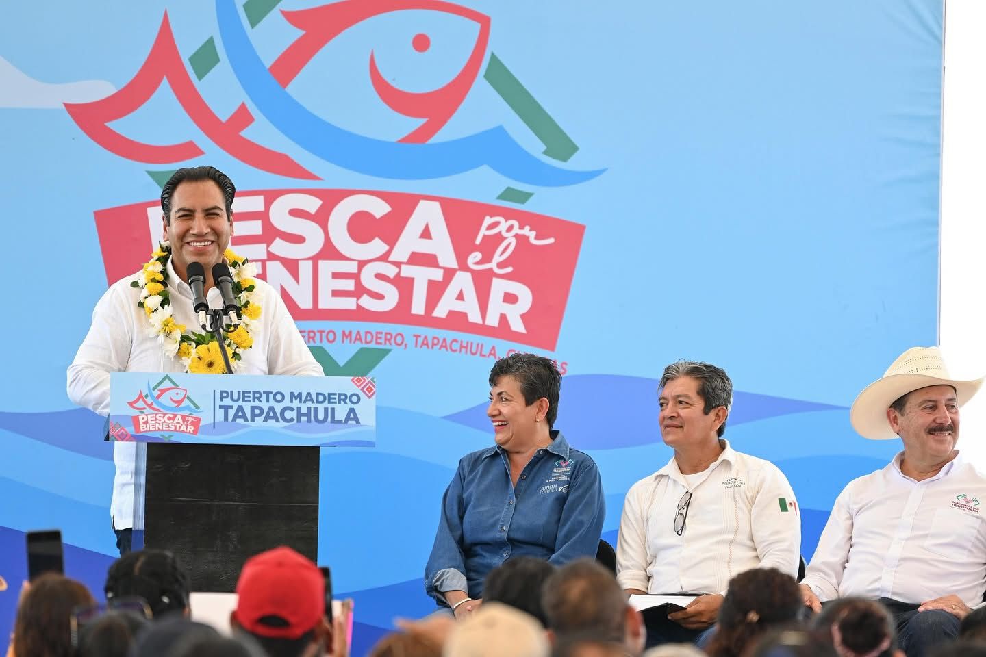 Anuncia Eduardo Ramírez más apoyos a pescadores y creación de la Secretaría de Pesca 