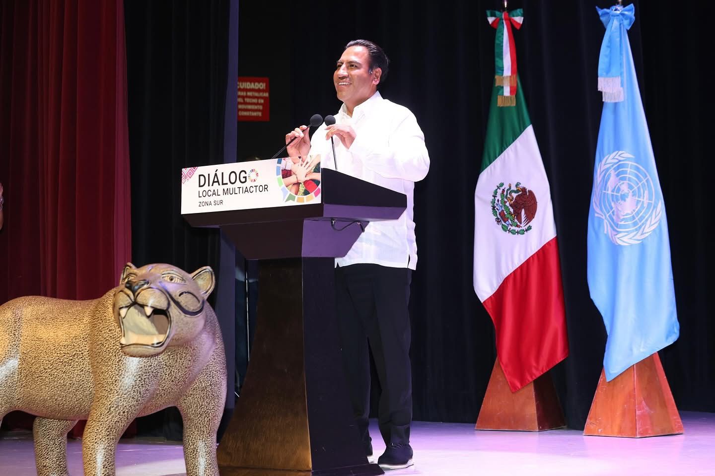 Eduardo Ramírez fortalece cooperación con Naciones Unidas para el desarrollo sostenible 
