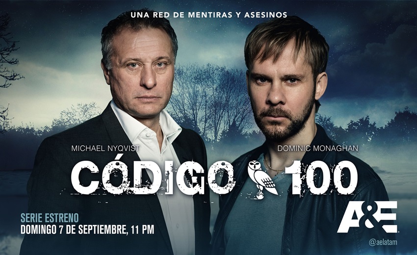 A&E ESTRENA EL IMPACTANTE DRAMA POLICIAL ”CÓDIGO 100”
