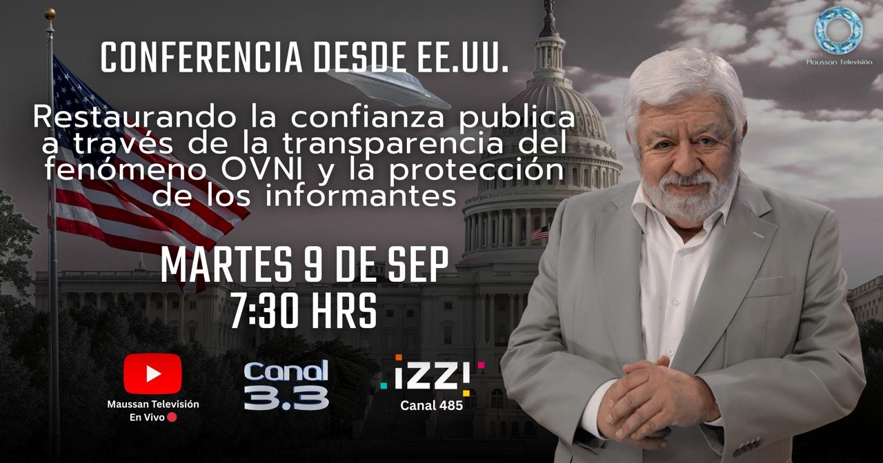  “TRANSPARENTANDO EL FENÓMENO OVNI” DESDE EL CONGRESO DE ESTADOS UNIDOS