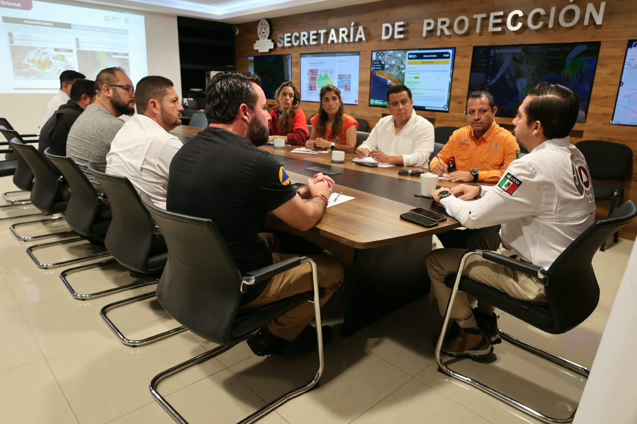 Protección Civil Chiapas refuerza con personal operativo a regiones vulnerables ante posibles efectos por las lluvias