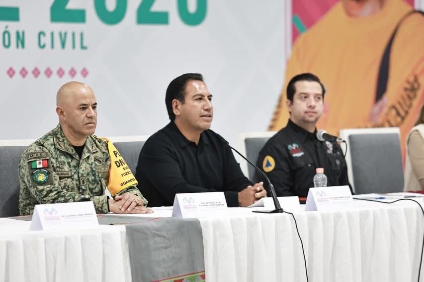 Eduardo Ramírez encabeza la Primera Reunión Estatal de Protección Civil 2026
