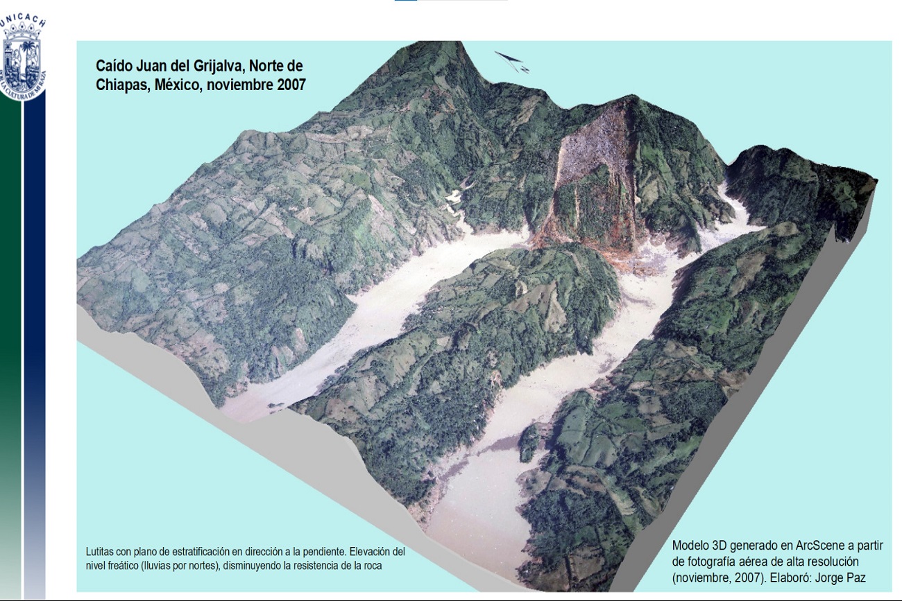 Analiza UNICACH derrumbes en carreteras