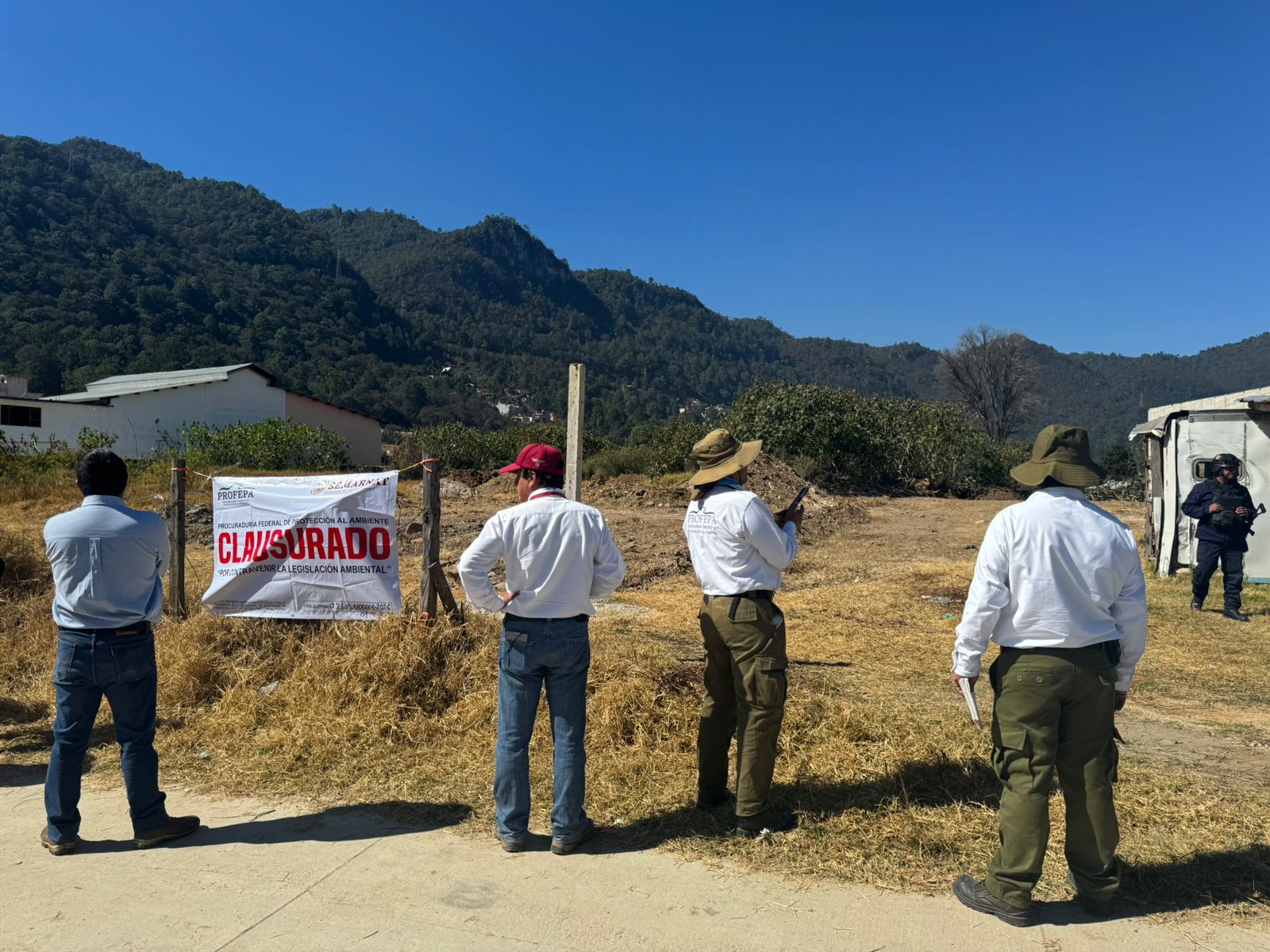 Conanp y Profepa suspenden actividades por uso de maquinaria en el APFF Humedales de Montaña La Kisst y María Eugenia