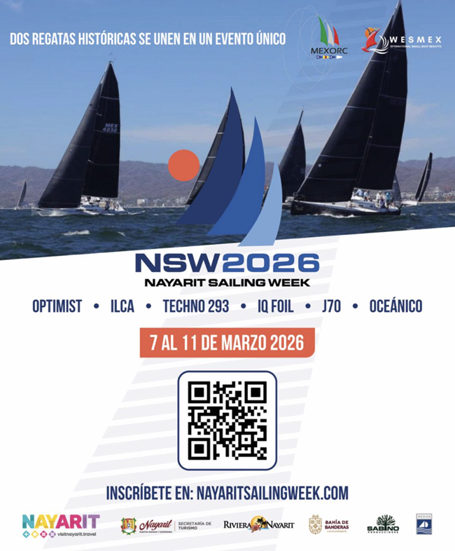 NAYARIT SAILING WEEK 2026: El mayor evento de vela en Latinoamérica zarpa en Marzo