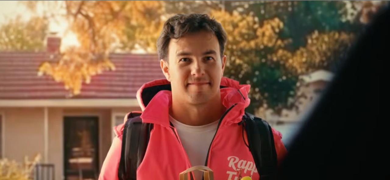 Checo Pérez se convierte en el nuevo rostro de Rappi en México con entregas en menos de 10 minutos