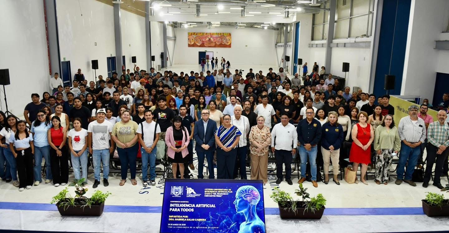 Se imparte en la UNACH Conferencia Magistral “Inteligencia Artificial para todos”
