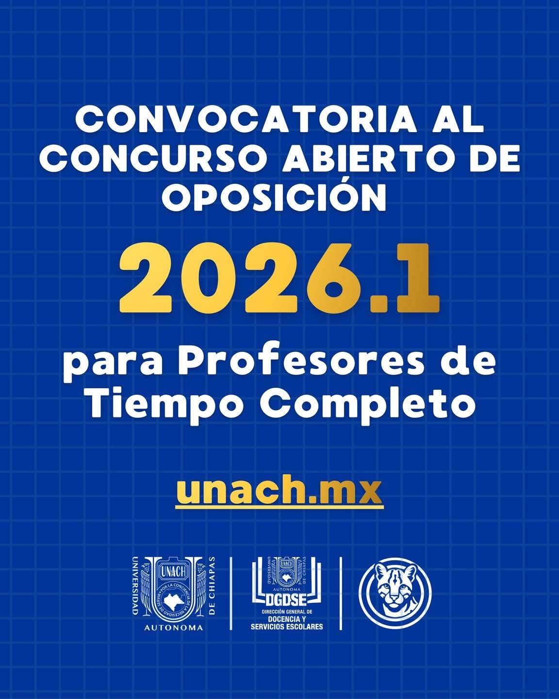 La UNACH abre convocatoria para docentes de Tiempo Completo