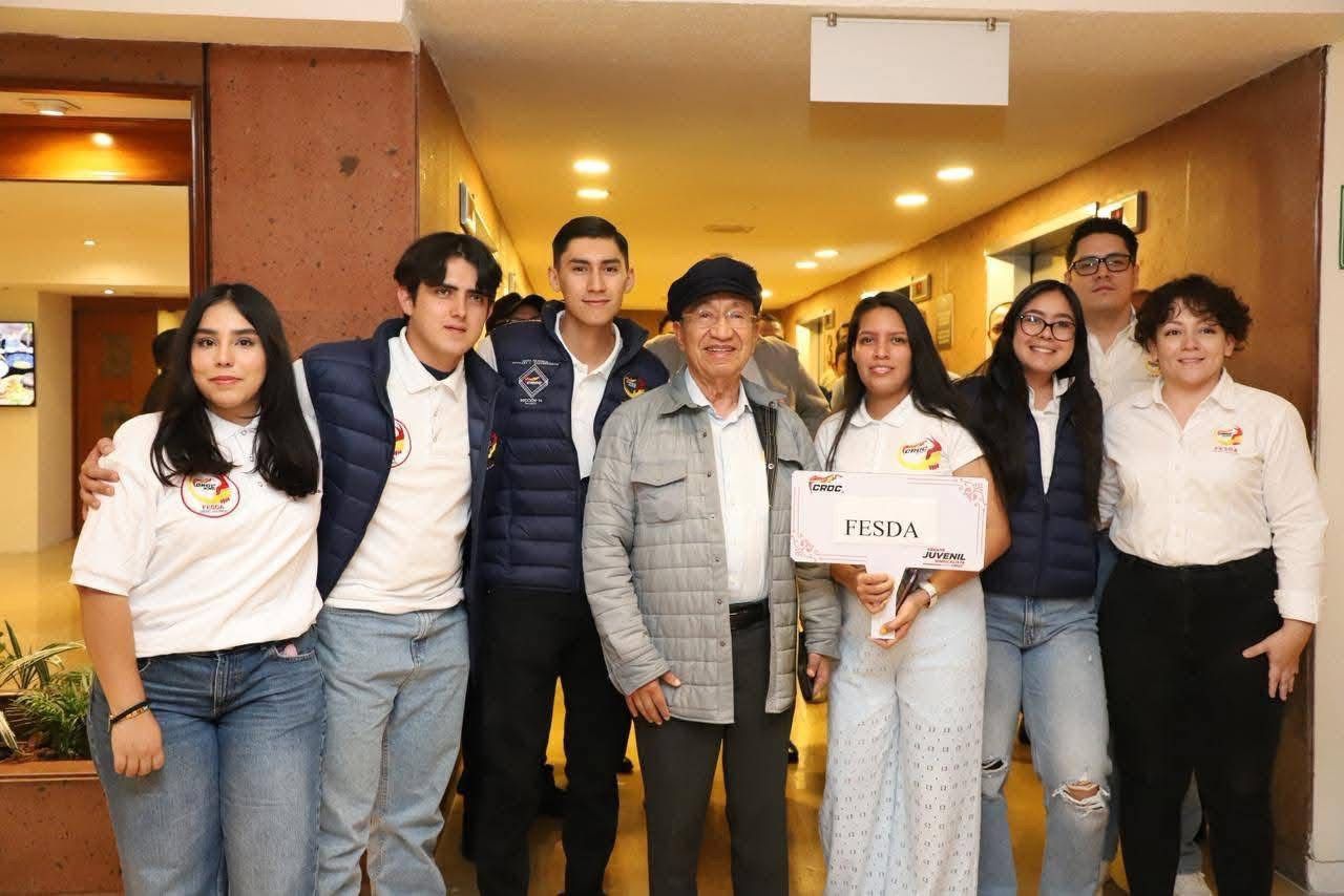 Se fortalece el liderazgo joven en la CROC con la toma de protesta del Comité Ejecutivo Nacional del Frente Juvenil Sindicalista CROC
