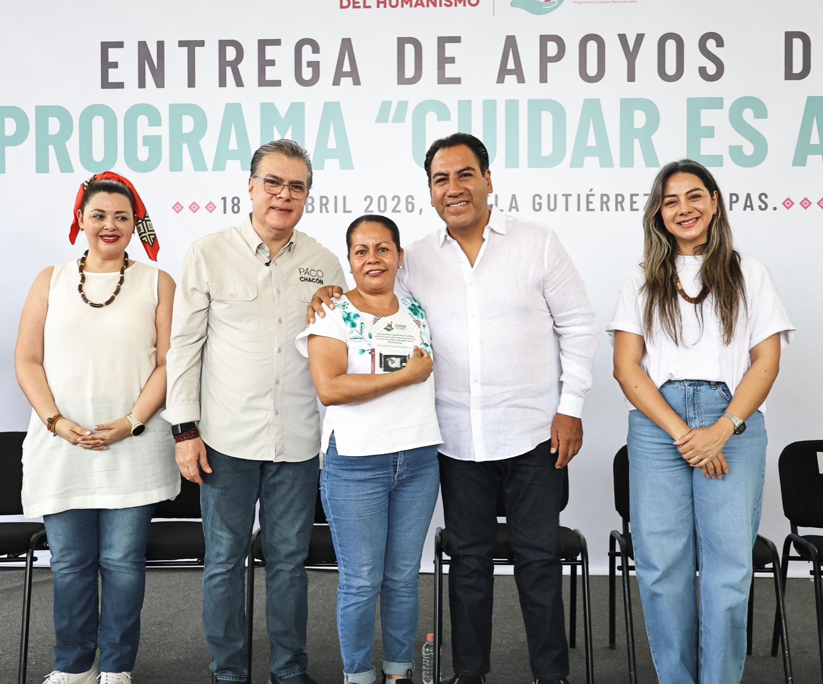 Eduardo Ramírez fortalece el bienestar con el programa Cuidar es Amar