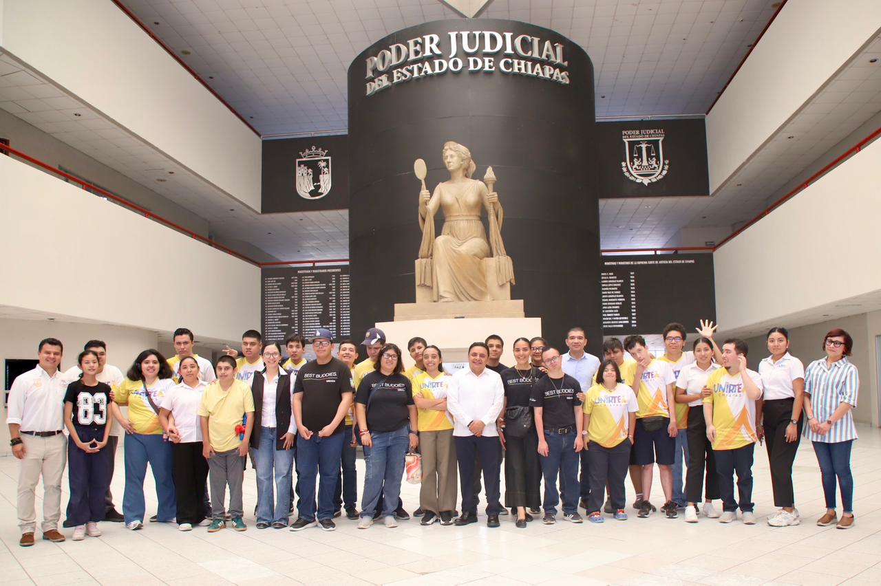 Impulsa Poder Judicial inclusión y cercanía con juventudes chiapanecas