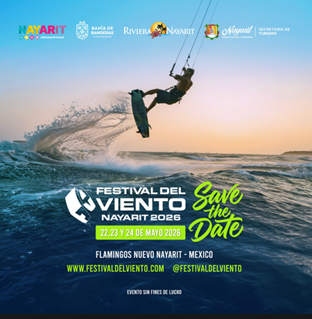 Festival del Viento 2026: Vive la emoción del kiteboarding en Bucerías