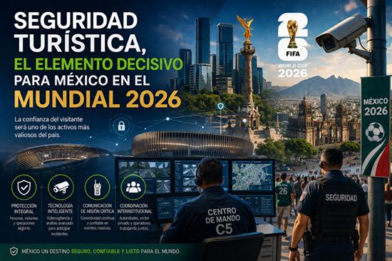 Seguridad turística, el elemento decisivo para México en el Mundial 2026