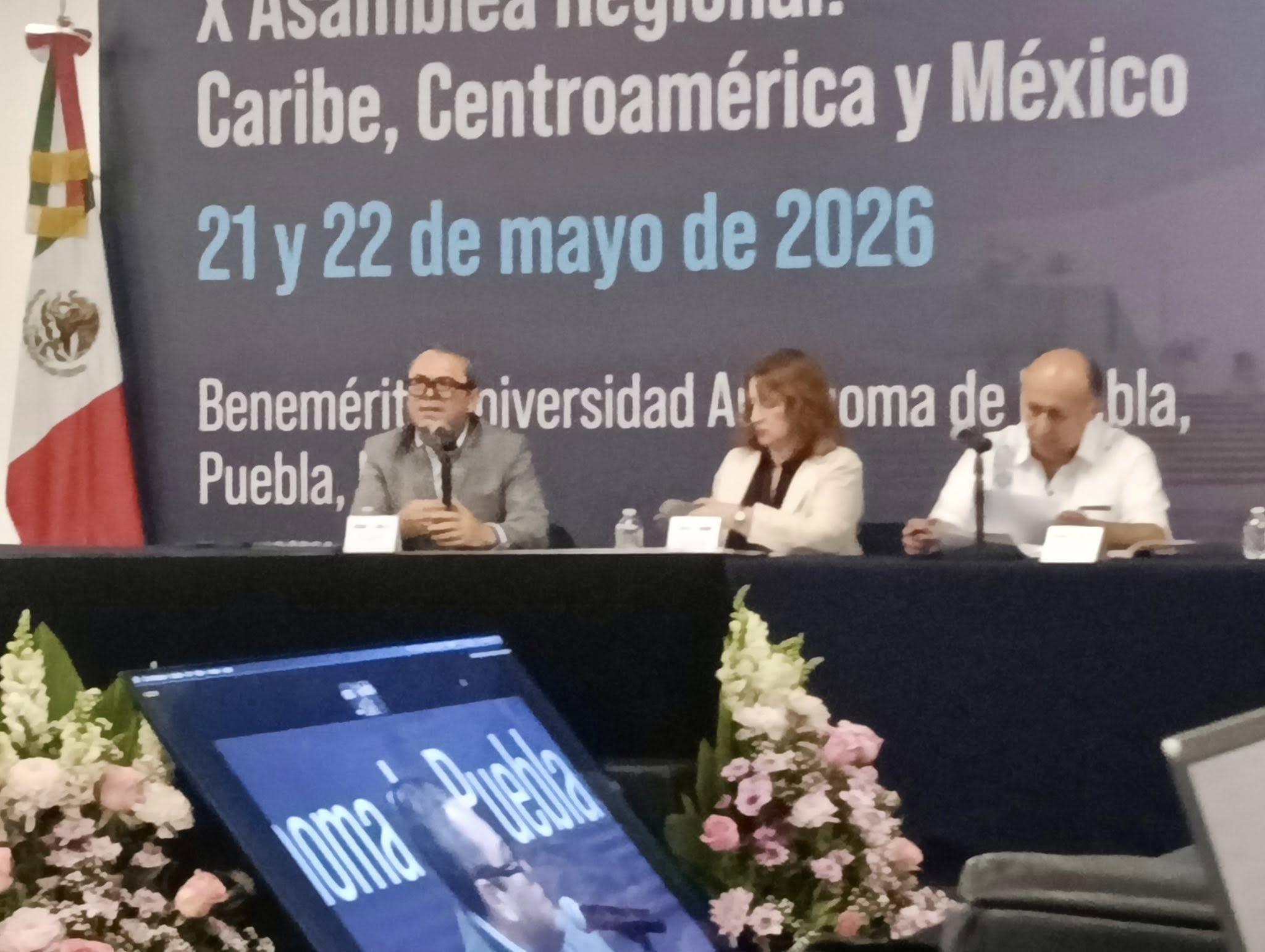 Participa el rector de la UNACH Oswaldo Chacón Rojas en la X Asamblea Regional de la UDUALC que se realiza en Puebla.