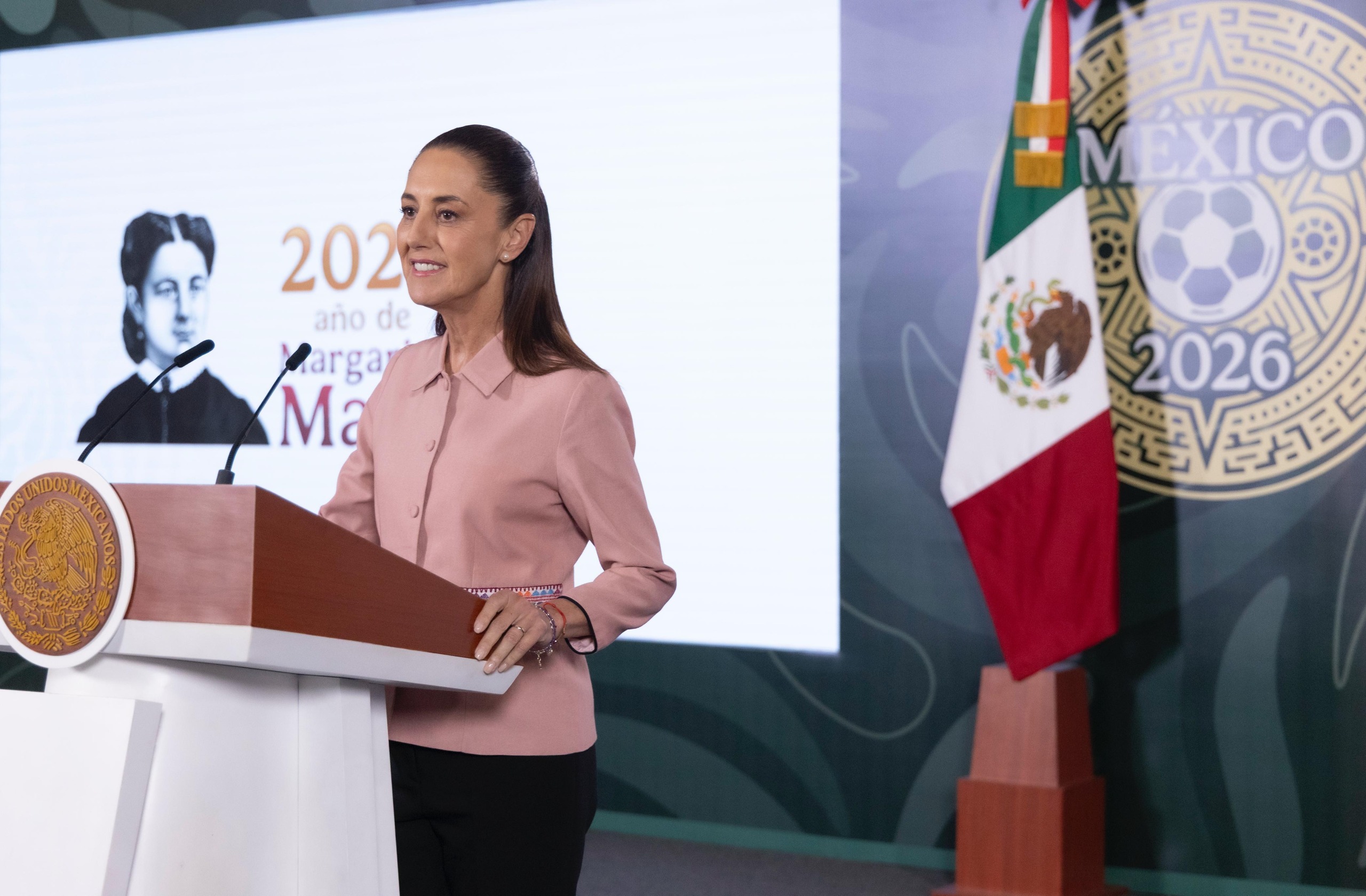 LOS 520 BOLETOS PARA EL MUNDIAL DE FUTBOL QUE LLEGARON AL GOBIERNO DE MÉXICO SE REGALARON A LOS GANADORES DEL MUNDIAL SOCIAL: PRESIDENTA CLAUDIA SHEINBAUM