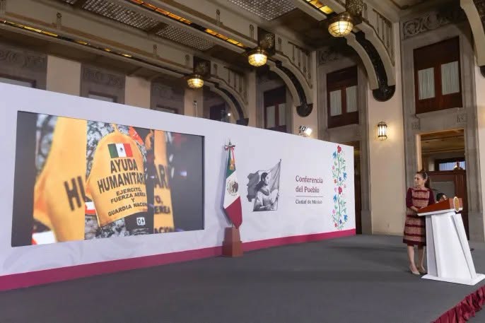 MÉXICO YA DESPLIEGA AYUDA HUMANITARIA EN ZONAS AFECTADAS DE VENEZUELA: PRESIDENTA CLAUDIA SHEINBAUM TRAS LLAMADA CON PRESIDENTA ENCARGADA, DELCY RODRÍGUEZ