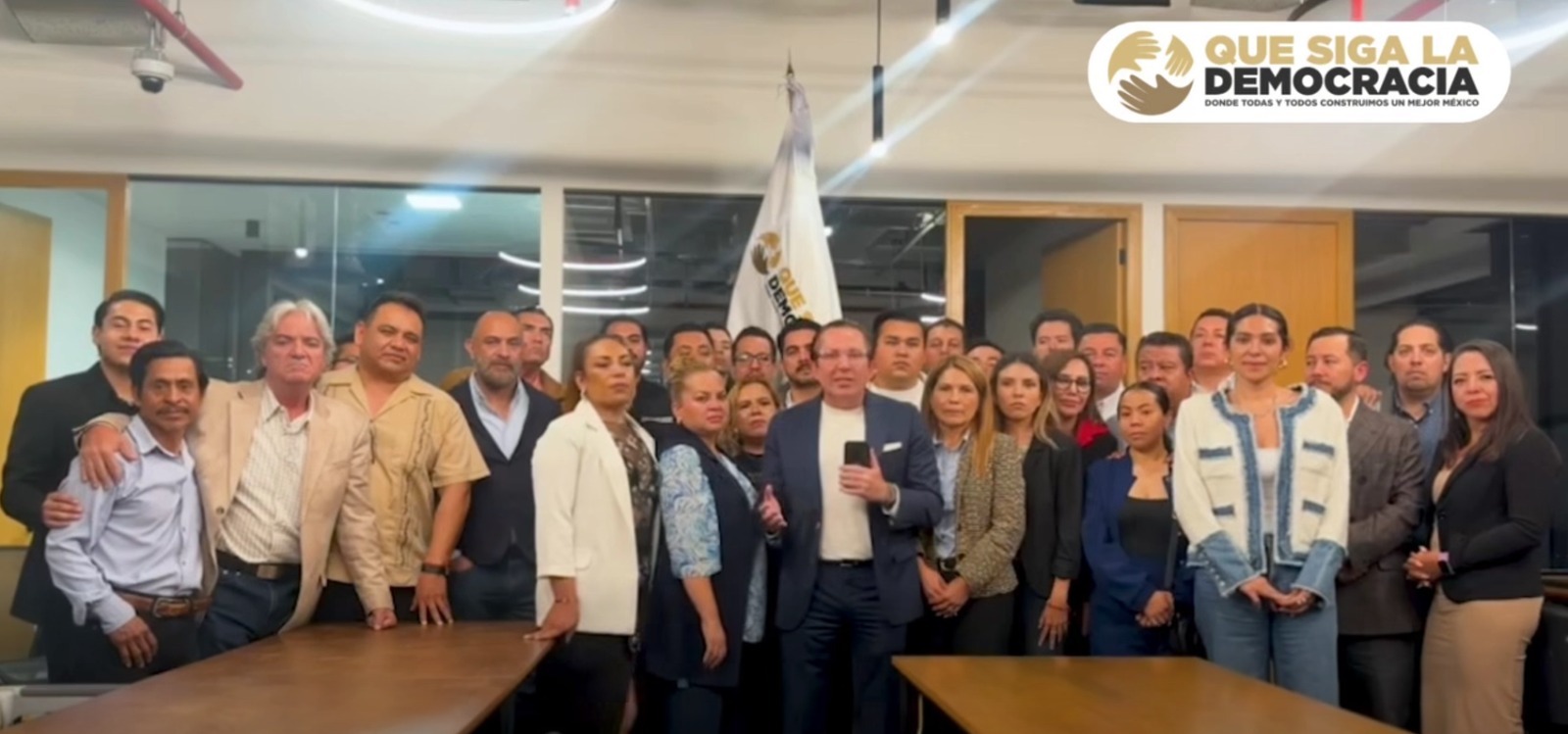 Impugnará “Que Siga la Democracia” ante el TEPJF la resolución del INE para defender su derecho a ser Partido Político Nacional