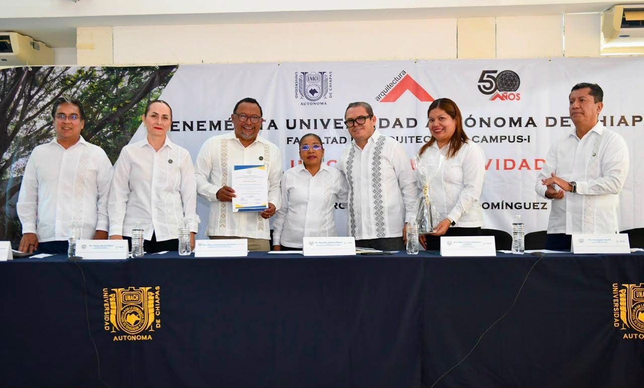 Presentan avances académicos y el crecimiento de la infraestructura de la Facultad de Arquitectura de la UNACH