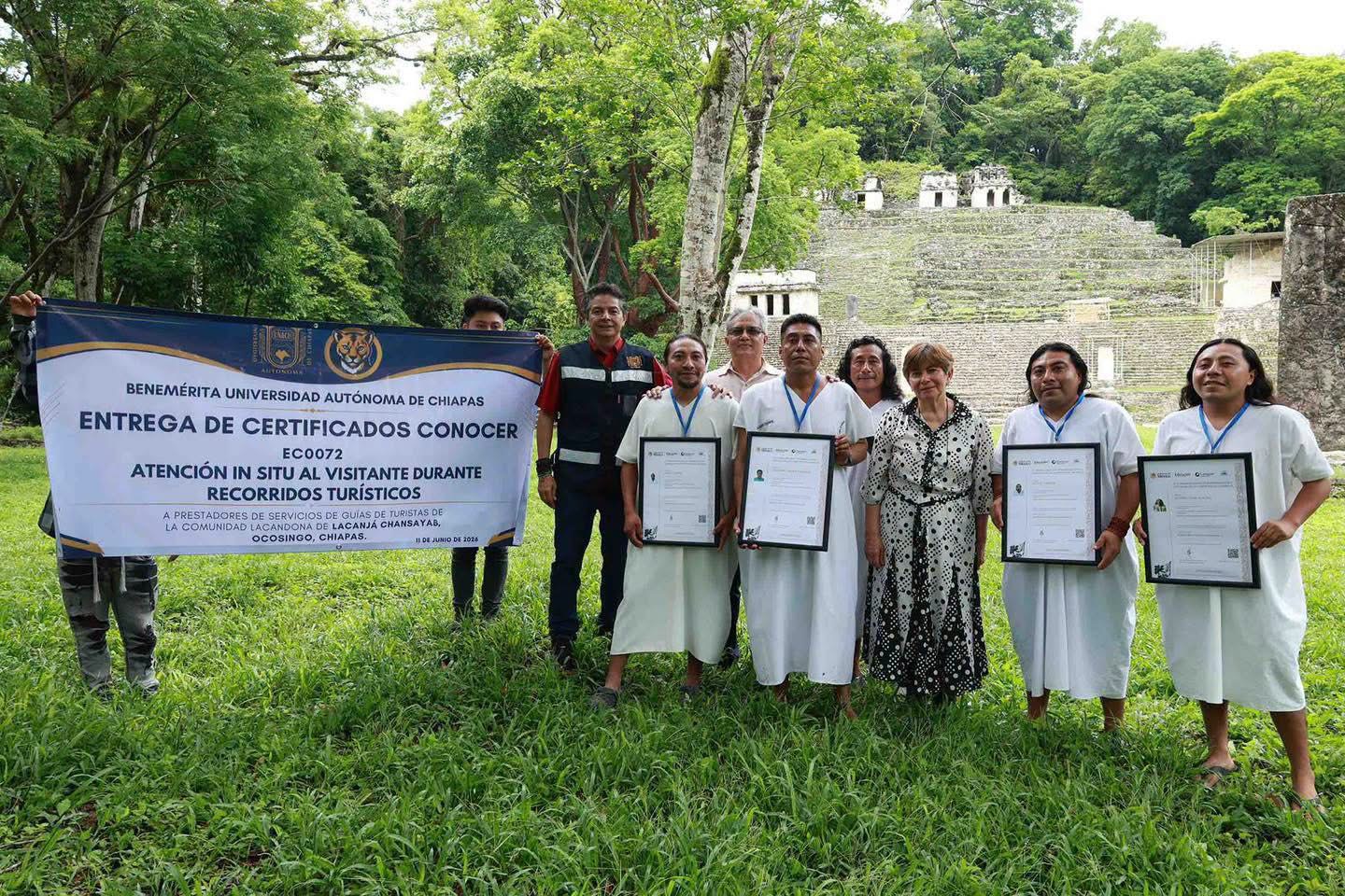 Impulsa UNACH certificación de guías lacandones para fortalecer el turismo comunitario en Chiapas