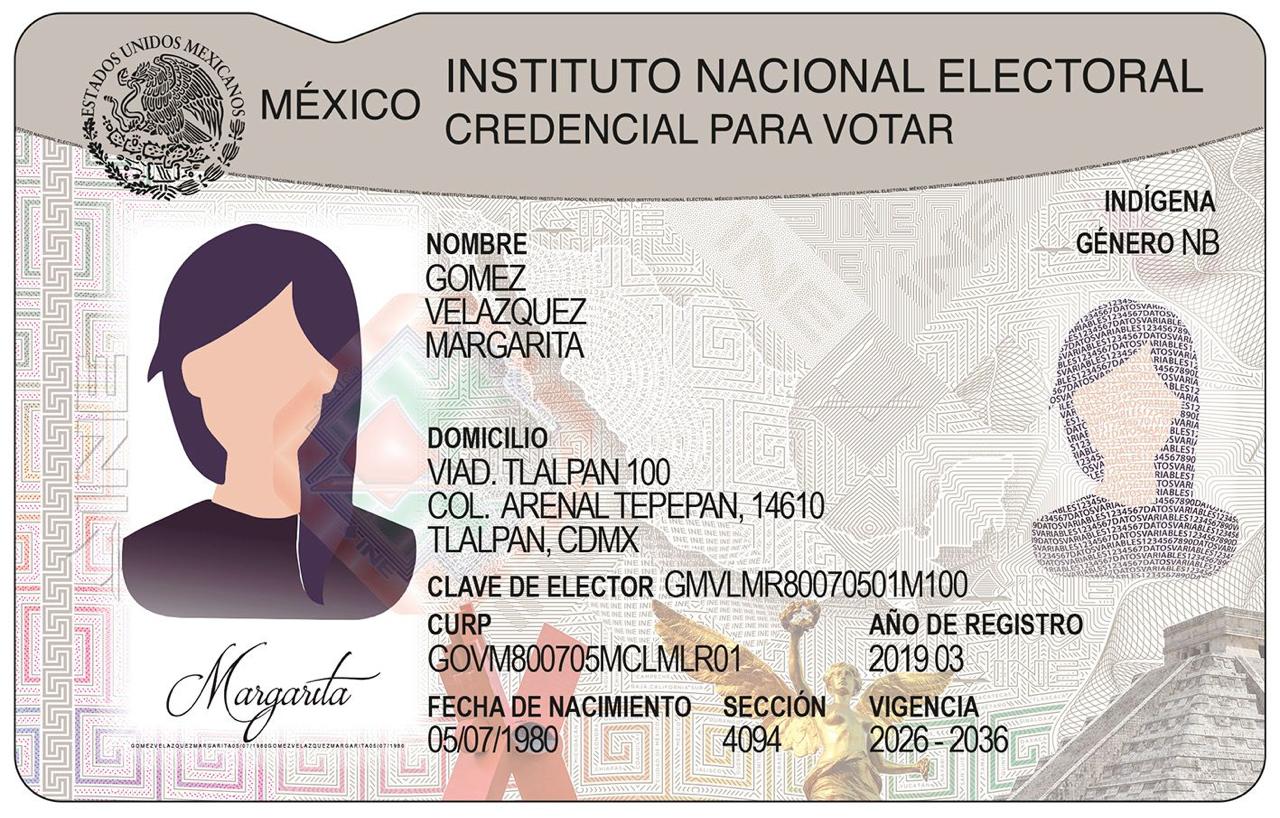 La nueva Credencial para Votar incorpora tecnologías de última generación que fortalecen la protección contra la falsificación