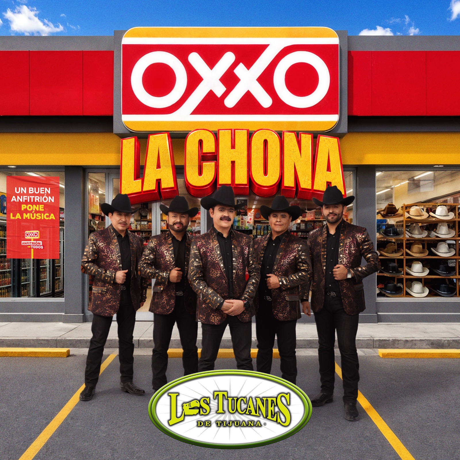 Los Tucanes de Tijuana le cantan a OXXO