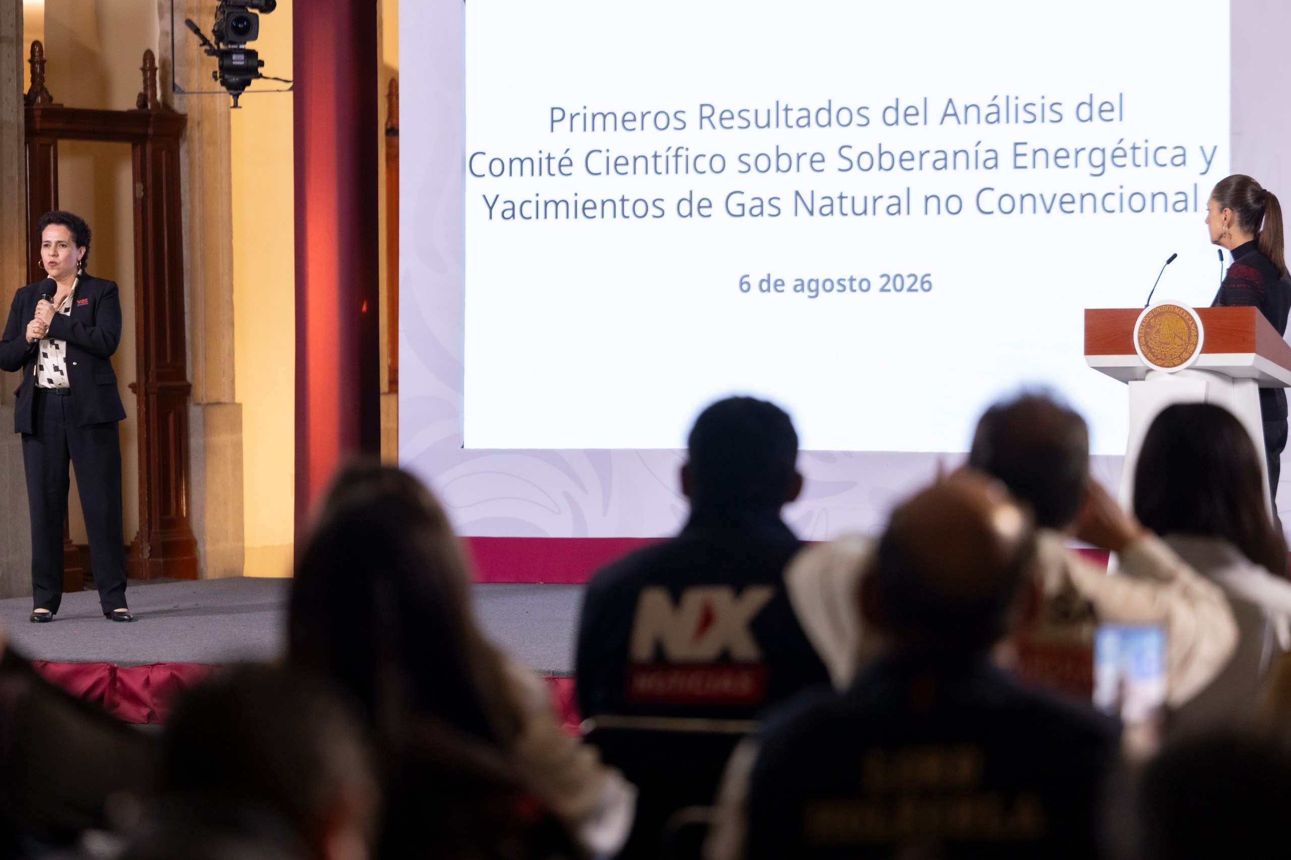 GOBIERNO DE MÉXICO INCORPORA LAS 10 PRIMERAS CONCLUSIONES PRELIMINARES DEL COMITÉ DE CIENTÍFICOS Y ESPECIALISTAS PARA EL ANÁLISIS DE EXPLOTACIÓN DE GAS NATURAL NO CONVENCIONAL: PRESIDENTA CLAUDIA SHEINBAUM