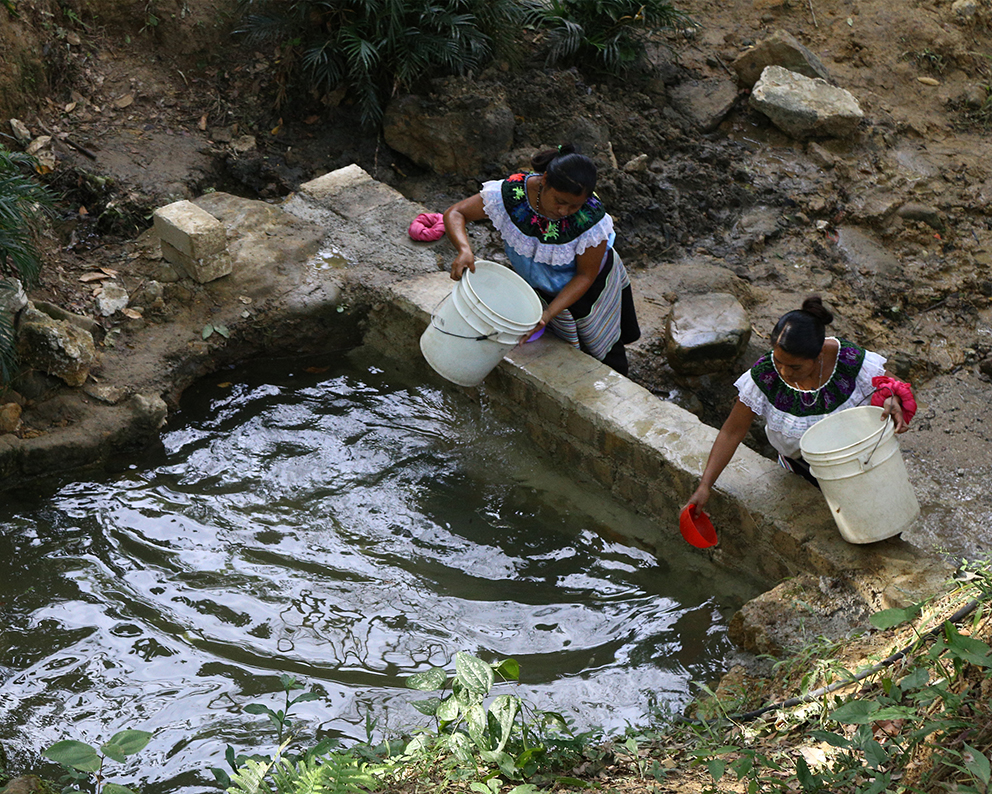 UNA DE CADA TRES PERSONAS EN CHIAPAS DEPENDEN DE SISTEMAS COMUNITARIOS DE AGUA