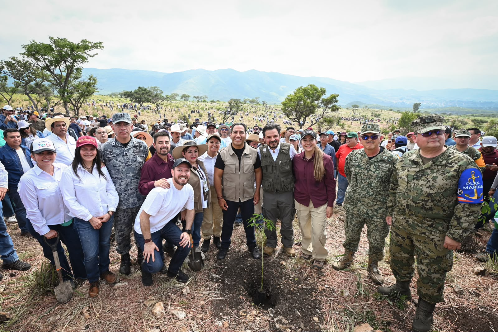Con más de un millón de árboles, Chiapas se suma a la Jornada Nacional de Reforestación impulsada por Claudia Sheinbaum